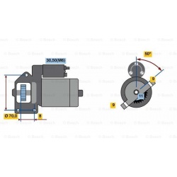 Starteris
BOSCH 0001109069, BOSCH, 0001109069,