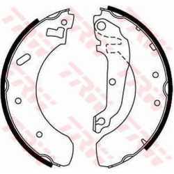 stabdžių trinkelių komplektas
                                TRW                                                GS6215, T