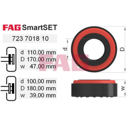 rato guolis FAG SmartSET
                                                723701810, FAG, 723701810, auto detalė