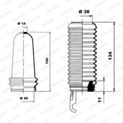vairo kolonėlės apsauga
MOOG K150151, MOOG,