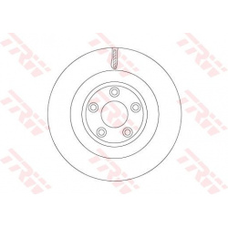 stabdžių diskas (1vnt) TRW SINGLE
                                                DF6816S, TRW, DF6816S, auto detalė