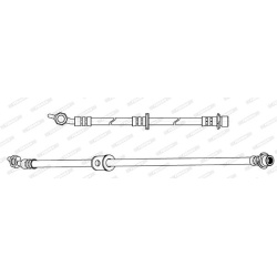 stabdžių žarnelė
                                FERODO                                                FHY2844, FERODO, F