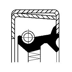 tarpiklis
                                CORTECO                                                01033383B, CORTECO, 01033383