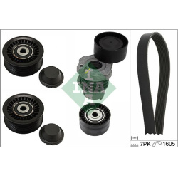 V formos rumbuotas diržas, komplektas
                                INA                                                529