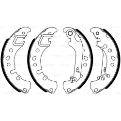 stabdžių trinkelių komplektas
BOSCH 0986487