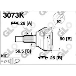 GLO                                                3073K-GLO, GLO, 3073K-GLO, auto detalė