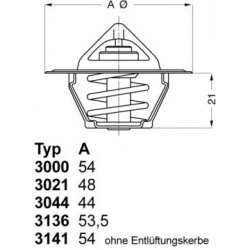 Termostatas
                                BorgWarner (Wahler)                                                3136.88D50, Bo