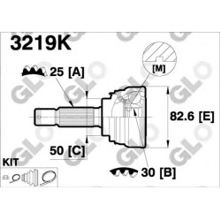 GLO                                                3219K-GLO, GLO, 3219K-GLO, auto detalė