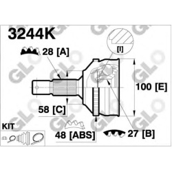 GLO                                3244K-GLO, GLO, 3244K-GLO, auto detalė