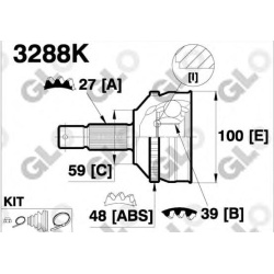 GLO                                                3288K ., GLO, 3288K, auto detalė