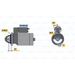 starteris
                                BOSCH                                                0001109361, BOSCH, 0001109361,