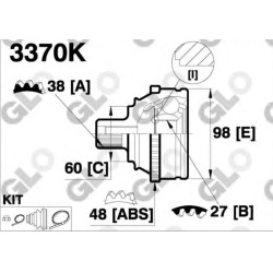 GLO                                                3370K GLO, GLO, 3370KGLO, auto detalė