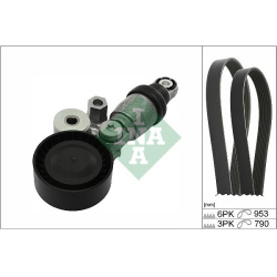 V formos rumbuotas diržas, komplektas
                                INA                                                529