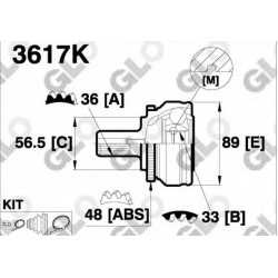 GLO                                                3617K-GLO, GLO, 3617K-GLO, auto detalė