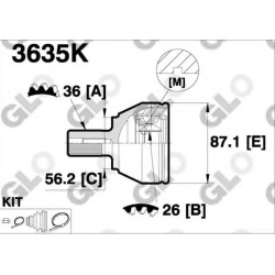 GLO                                                3635K-GLO, GLO, 3635K-GLO, auto detalė