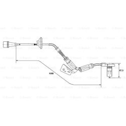 Daviklis ABS
                                BOSCH                                                0265001278, BOSCH, 02650012