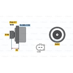 BOSCH                                01220AA120, BOSCH, 01220AA120, auto detalė