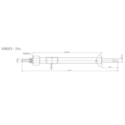 Žvakė dyzelio ECO
                                Borg Ecoterm                                                526312, Borg 