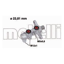 pagrindinis cilindras, stabdžiai
                                METELLI                                05-0714, METELLI, 05