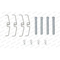 priedų komplektas, diskinių stabdžių trinkelės PREMIER
                                FERODO                           