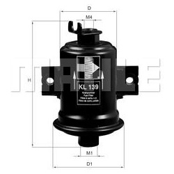 kuro filtras
                                MAHLE                                                KL139, MAHLE, KL139, auto d