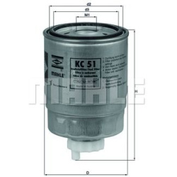kuro filtras
                                MAHLE                                                KC51, MAHLE, KC51, auto det