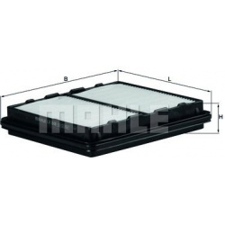 MAHLE                                                LX848, MAHLE, LX848, auto detalė