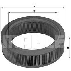 oro filtras
                                MAHLE                                                LX184, MAHLE, LX184, auto de
