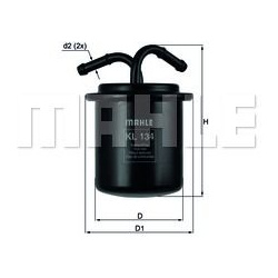 Kuro filtras
                                MAHLE                                                KL134, MAHLE, KL134, auto d