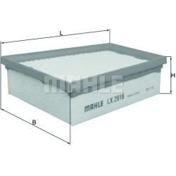 oro filtras
                                MAHLE                                                LX2916, MAHLE, LX2916, auto 