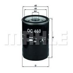 alyvos filtras
                                MAHLE                                                OC460, MAHLE, OC460, auto