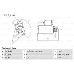 starteris
                                BOSCH                                                0986015920, BOSCH, 0986015920,