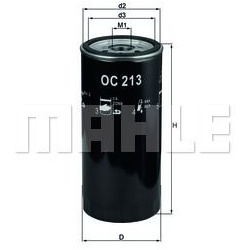 Alyvos filtras
                                MAHLE                                                OC213, MAHLE, OC213, auto