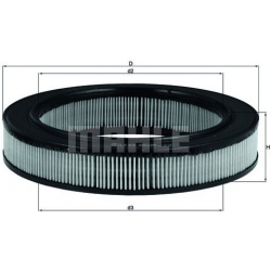 oro filtras
                                MAHLE                                                LX69, MAHLE, LX69, auto deta