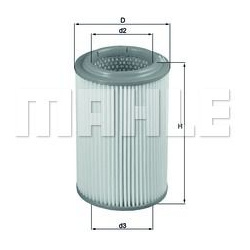 oro filtras
                                MAHLE                                                LX2689, MAHLE, LX2689, auto 