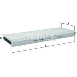 filtras, salono oras
                                MAHLE                                                LA38, MAHLE, LA38, 