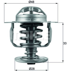 termostatas, aušinimo skystis BEHR
                                MAHLE                                                TX11