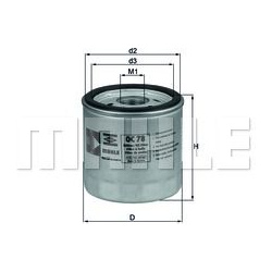 alyvos filtras
MAHLE OC78, MAHLE, OC78, auto d