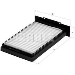 filtras, salono oras
                                MAHLE                                                LA381, MAHLE, LA381