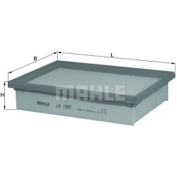 oro filtras
MAHLE LX1997, MAHLE, LX1997, auto