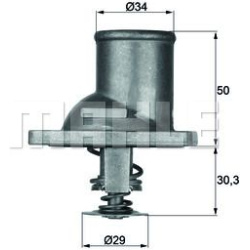 MAHLE                                                TI183, MAHLE, TI183, auto detalė
