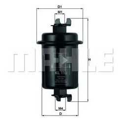 kuro filtras
                                MAHLE                                                KL110, MAHLE, KL110, auto d