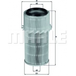 oro filtras
                                MAHLE                                                LX682, MAHLE, LX682, auto de