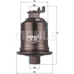 kuro filtras
                                MAHLE                                                KL436, MAHLE, KL436, auto d