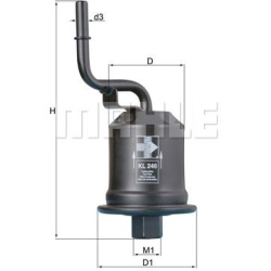 kuro filtras
MAHLE KL246, MAHLE, KL246, auto d