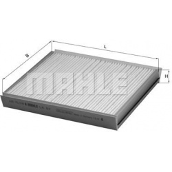 filtras, salono oras
                                MAHLE                                                LA84, MAHLE, LA84, 