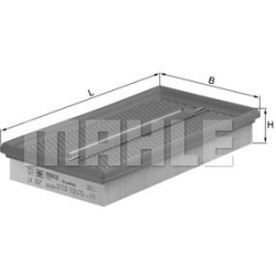 oro filtras
                                MAHLE                                                LX557, MAHLE, LX557, auto de