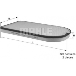 filtras, salono oras
                                MAHLE                                                LA613/S, MAHLE, LA6