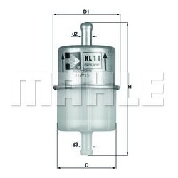 kuro filtras
                                MAHLE                                                KL11OF, MAHLE, KL11OF, auto