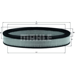 oro filtras
                                MAHLE                                                LX716, MAHLE, LX716, auto de